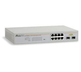 Allied Telesis AT-GS950/8POE switch di rete Gestito Supporto Power over Ethernet (PoE)