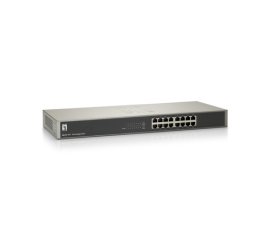 LevelOne GSW-1657 switch di rete Non gestito Gigabit Ethernet (10/100/1000) Nero, Grigio