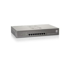 LevelOne FEP-0811 switch di rete Non gestito Fast Ethernet (10/100) Supporto Power over Ethernet (PoE) Grigio