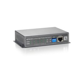 LevelOne FSW-0513 switch di rete Fast Ethernet (10/100) Supporto Power over Ethernet (PoE) Nero, Grigio