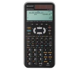 Sharp EL-W506XB-SL calcolatrice Tasca Calcolatrice scientifica Nero, Argento