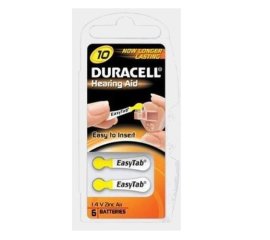 Duracell DA10 ACUSTICA batteria per uso domestico Batteria monouso Zinco-aria
