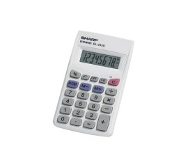 Sharp EL-233SB calcolatrice Desktop Calcolatrice finanziaria Grigio