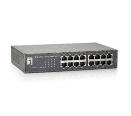 LevelOne GEU-1621 switch di rete Gigabit Ethernet (10/100/1000) Grigio