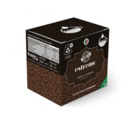 Gocce di caffè Conf 10capsule caffe'compatib Nespresso ESTREMO