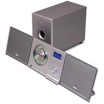 TEAC MC-DX33S set audio da casa Microsistema audio per la casa 25 W Argento