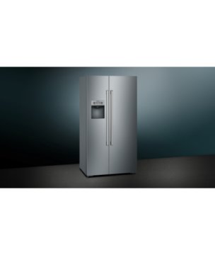 Siemens iQ700 KA92DHI31 frigorifero side-by-side Libera installazione 540 L Acciaio inossidabile