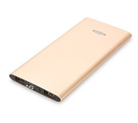 Ednet Slim Line batteria portatile Polimeri di litio (LiPo) 5000 mAh Oro