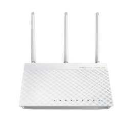 ASUS RT-AC66U router wireless Gigabit Ethernet Dual-band (2.4 GHz/5 GHz) Bianco