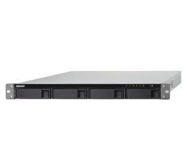 QNAP TS-453BU-RP NAS Rack (1U) Collegamento ethernet LAN Nero, Grigio J3455