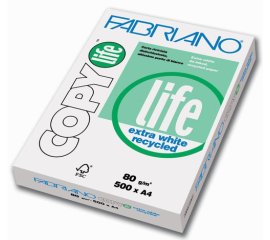 Fabriano Copy Life carta inkjet A4 (210x297 mm) 500 fogli Bianco