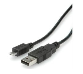 Nilox RO11.02.8754 cavo USB 0,8 m USB 2.0 USB A Micro-USB B Nero