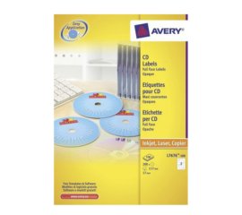 Avery L7676-100 etichetta per stampante Bianco Etichetta per stampante autoadesiva