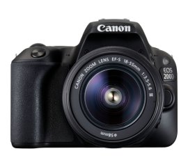Canon EOS 200D + EF-S 18-55mm f/3.5-5.6 III Kit fotocamere SLR 24,2 MP CMOS 6000 x 4000 Pixel Nero