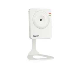 Hamlet Wireless IP camera videosorveglianza Lan 10/100 Mpbs con microfono omni direzionale