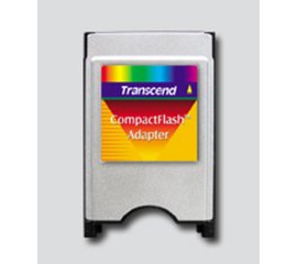 Transcend CompactFlash Adapter lettore di schede Argento