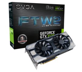 EVGA 08G-P4-6676-KR scheda video NVIDIA GeForce GTX 1070 8 GB GDDR5