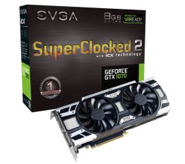EVGA 08G-P4-6573-KR scheda video NVIDIA GeForce GTX 1070 8 GB GDDR5