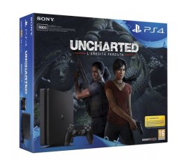 Sony PlayStation 4 + Uncharted:The Lost Legacy 500 GB Wi-Fi Nero