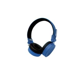 Vultech HD-03B cuffia e auricolare Cablato A Padiglione Musica e Chiamate Blu