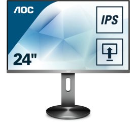 AOC 90 Series I2490PXQU/BT Monitor PC 60,5 cm (23.8") 1920 x 1080 Pixel Full HD LED Nero