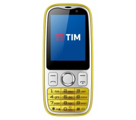 TIM Easy 4G 6,1 cm (2.4") SIM singola Android 4.4.4 Micro-USB 0,5 GB 2 GB 1550 mAh Argento, Giallo