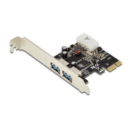 Digitus USB 3.0, 2 porte, scheda PCI Express Add-On