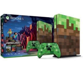 Microsoft Xbox One S Minecraft Limited Edition 1 TB Wi-Fi Multicolore