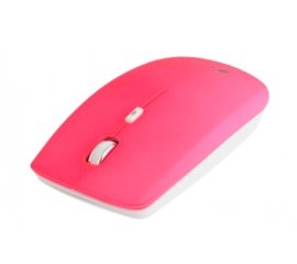 NGS Pink Neon mouse Ambidestro RF Wireless Ottico 1600 DPI