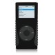 XtremeMac TuffWrap Accent for iPod nano 2G, Black/Grey Nero Silicone 2