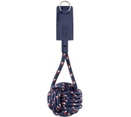 Native Union Key Cable 0,165 m Blu marino, Rosso, Bianco