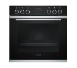 Siemens iQ300 HE273ATS0 forno 71 L A Nero, Stainless steel
