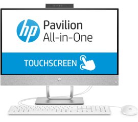 HP Pavilion 24-x001nl Intel® Core™ i5 i5-7400T 60,5 cm (23.8") 1920 x 1080 Pixel Touch screen All-in-One tablet PC 8 GB DDR4-SDRAM 1 TB HDD Windows 10 Home Wi-Fi 5 (802.11ac) Bianco
