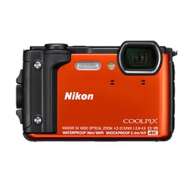 Nikon COOLPIX W300 1/2.3" Fotocamera compatta 16 MP CMOS 4608 x 3456 Pixel Nero, Rosso