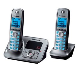 Panasonic KX-TG6622 Telefono DECT Identificatore di chiamata Argento