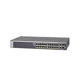 NETGEAR S3300-28X-PoE+ L2/L3 10G Ethernet (100/1000/10000) Supporto Power over Ethernet (PoE) Nero