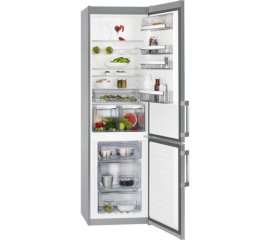 AEG RCB63831NX frigorifero con congelatore Libera installazione 349 L Argento, Stainless steel