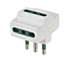 Vimar 0A00321B adattatore per presa di corrente Tipo L (IT) Bianco