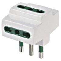 Vimar 0A00321B adattatore per presa di corrente Tipo L (IT) Bianco