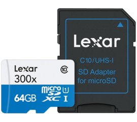 Lexar 64GB microSDXC UHS-I Classe 10
