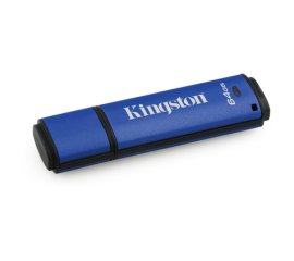 Kingston Technology DataTraveler Vault Privacy 3.0 64GB unità flash USB USB tipo A 3.2 Gen 1 (3.1 Gen 1) Blu