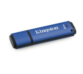 Kingston Technology DataTraveler Vault Privacy 3.0 8GB unità flash USB USB tipo A 3.2 Gen 1 (3.1 Gen 1) Blu
