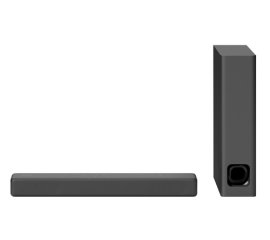 Sony HTMT301 Soundbar compatta a 2.1 canali, 100W, Subwoofer Slim Wireless, Nero