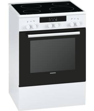 Siemens HA422210C cucina Elettrico Ceramica Nero, Bianco A