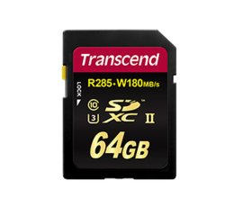Transcend TS64GSD2U3 memoria flash 64 GB SDXC UHS-II Classe 10