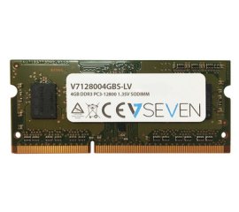 V7 4GB DDR3 PC3-12800 - 1600mhz SO DIMM Notebook Módulo de memoria - V7128004GBS-LV