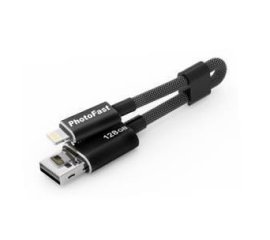 Nilox MCG3U3BK128GB unità flash USB 128 GB USB Type-A / Lightning 3.2 Gen 1 (3.1 Gen 1) Nero