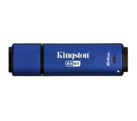 Kingston Technology DataTraveler Vault Privacy 3.0 Anti-Virus 64GB unità flash USB USB tipo A 3.2 Gen 1 (3.1 Gen 1) Blu