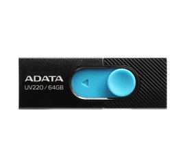 ADATA UV220 unità flash USB 64 GB USB tipo A 2.0 Nero, Blu