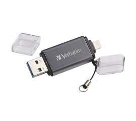 Verbatim iStore 'n' Go unità flash USB 64 GB USB Type-A / Lightning 3.2 Gen 1 (3.1 Gen 1) Grigio
